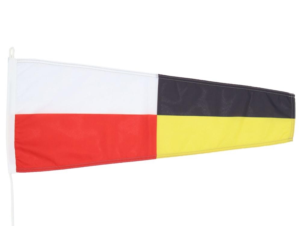 Zahlenwimpel 9 Segeln Signalflagge